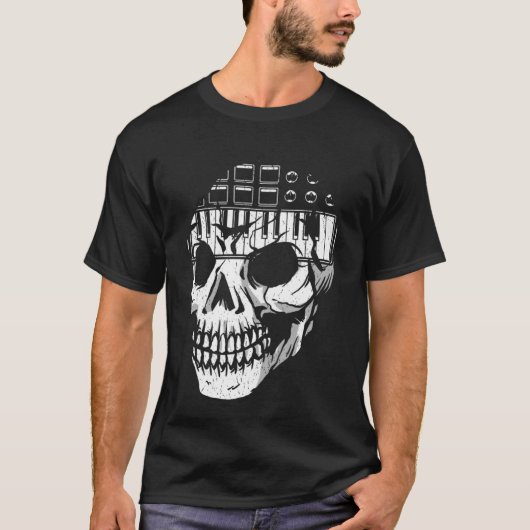 T-shirt Synthétiseur modulaire analogique Synthétiseur de (Devant)
