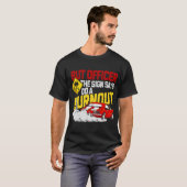 T-shirt Synthétiseur Nerd de synthèse de forme d'onde modu (Devant entier)