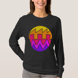 T-shirt Synthétiseur Rétro Waveform Sound Wave Electronic 