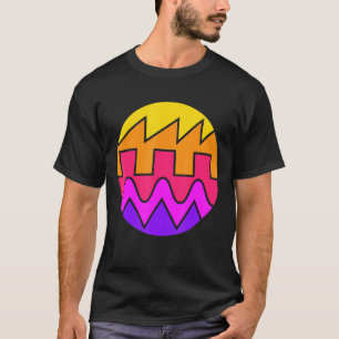 T-shirt Synthétiseur Rétro Waveform Sound Wave Electronic 