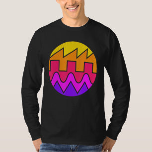 T-shirt Synthétiseur Rétro Waveform Sound Wave Electronic 