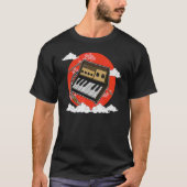 T-shirt Synthétiseur Synthétiseur Clavier Musiciens électr (Devant)