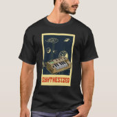 T-shirt Synthétiseur Synthétiseur Clavier Musiciens électr (Devant)