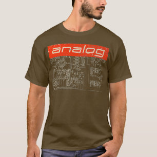 T-shirt Synthétiseur vintage Analog Synth Techno Producteu