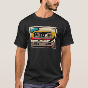 T-shirt Synthétiseur vintage Cassette Acide Partie analogi