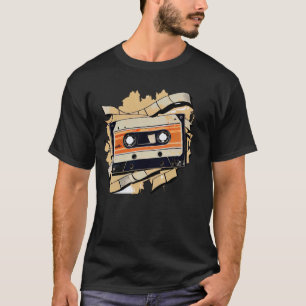 T-shirt Synthétiseur vintage Cassette Acide Partie analogi