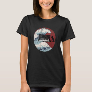 T-shirt Synthétiseur vintage japonais Synthétiseur rétro C