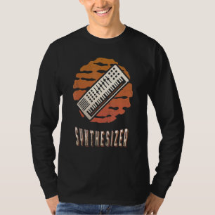 T-shirt Synthétiseur Vintage Rétro Classique Musique Couch