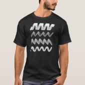 T-shirt Synthétiseur Waveform (Devant)