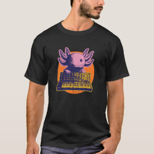 T-shirt Synthpop Musique-Nouvelle-Vague Dark-Wave Axolotls