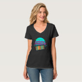 T-shirt Synthwave 80s Synthwave analogique Synthétise modu (Devant entier)