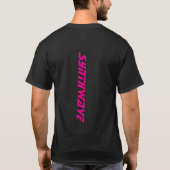 T-shirt Synthwave Neon Car Graphic Tee (Dos)