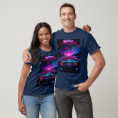 T-shirt Synthwave "Night Drive" (Unisexe)