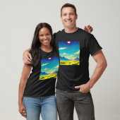 T-shirt Synthwave oups rétrowave futuresynth sci fi 15 (Unisexe)