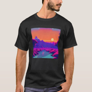 T-shirt Synthwave oups rétrowave futuresynth sci fi 18