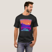 T-shirt Synthwave oups rétrowave futuresynth sci fi 18 (Devant entier)