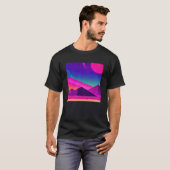 T-shirt Synthwave oups rétrowave futuresynth sci fi 20 (Devant entier)