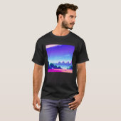 T-shirt Synthwave oups rétrowave futuresynth sci fi 47 (Devant entier)