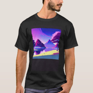 T-shirt Synthwave oups rétrowave futuresynth sci fi 72