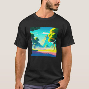 T-shirt Synthwave oups rétrowave futuresynth sci fi 74