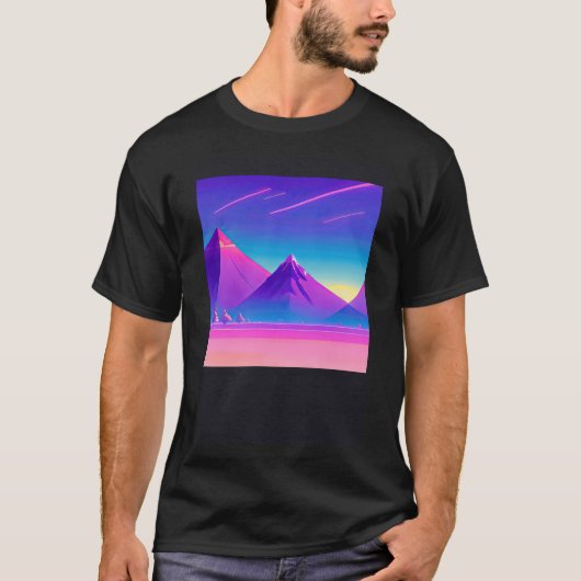 T-shirt Synthwave oups rétrowave futuresynth sci fi 78 (Devant)