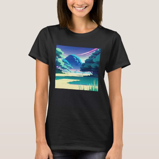 T-shirt Synthwave oups rétrowave futuresynth sci fi 82 (Devant)