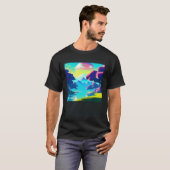 T-shirt Synthwave oups rétrowave futuresynth sci fi 84 (Devant entier)