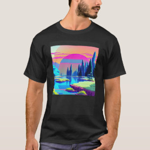 T-shirt Synthwave oups rétrowave futuresynth sci fi 87