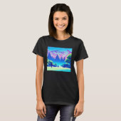 T-shirt Synthwave oups rétrowave futuresynth sci fi 89 (Devant entier)