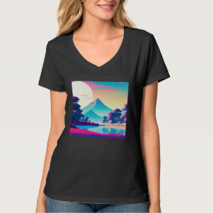 T-shirt Synthwave outrun retrowave futuresynth science-fic