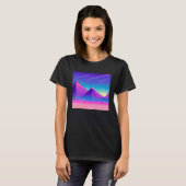 T-shirt Synthwave outrun retrowave futuresynth science-fic (Devant entier)