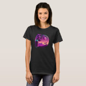T-shirt Synthwave Soda de raisin 80s Rétrowave (Devant entier)