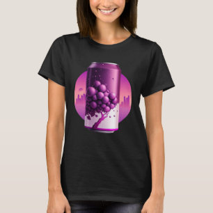 T-shirt Synthwave Soda de raisin 80s Rétrowave Aesthétique