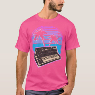 T-shirt Synthwave Vintage Synthwave Synthwave analogique