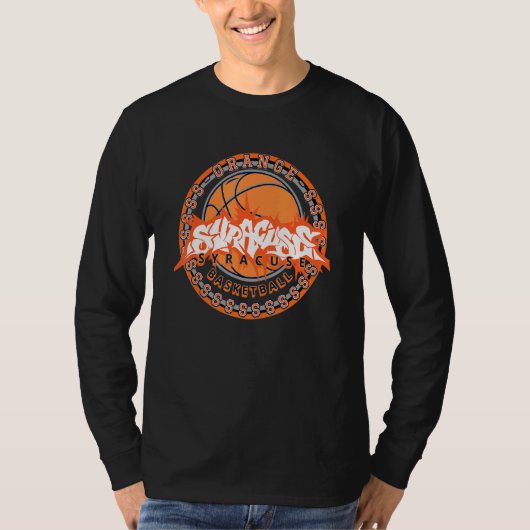 T-shirt Syracuse de basket (Devant)