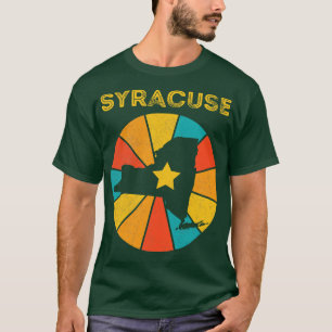 T-shirt Syracuse New York Vintage Souvenir déshabillé 1