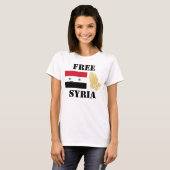 T-SHIRT SYRIE LIBRE (Devant entier)