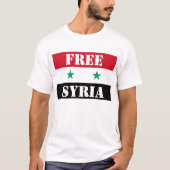 T-SHIRT SYRIE LIBRE (Devant)
