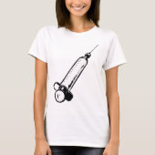 T-shirt Syringe rétro (Devant)