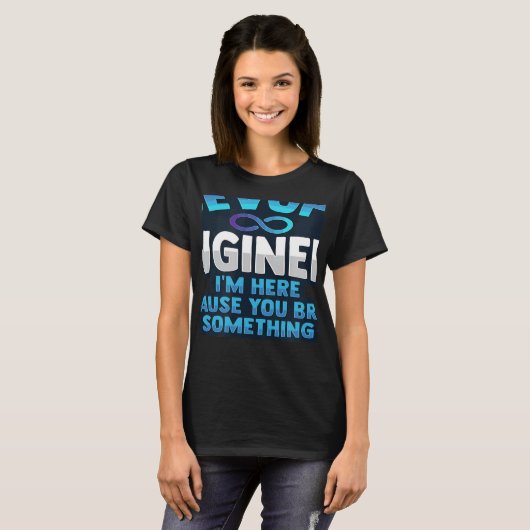T-shirt Sys admin and developer for a Cloud devops enginee (Devant entier)
