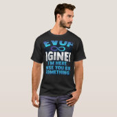 T-shirt Sys admin and developer for a Cloud devops enginee (Devant entier)