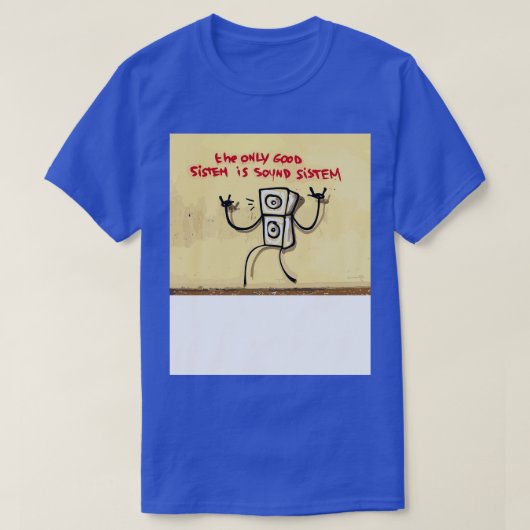 T-shirt Système audio (Design devant)