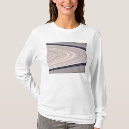 T-shirt Système d'anneau de Saturne (Devant)