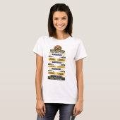 T-shirt Système de classement des parents de Cockapoo Cade (Devant entier)