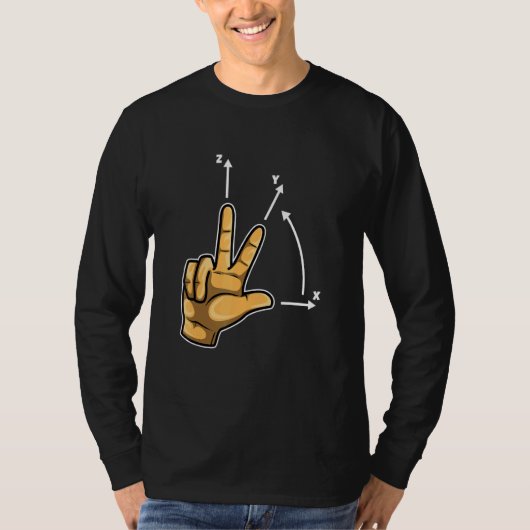 T-shirt Système De Coordonnées Programmeur Cnc Machine De (Devant)