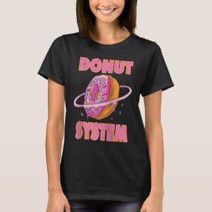 T-shirt Système de donut pour un Hobby astronomes et donut