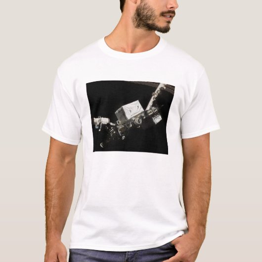 T-shirt Système de manipulateur à distance bras robotique (Devant)