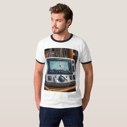 T-shirt Système de navigation GPS ultime (Devant entier)