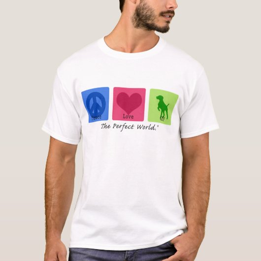 T-shirt Système de préférences généralisées d'amour de (Devant)