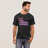 T-shirt Système de santé Médicale Femme Maman et Assis Méd (Devant entier)